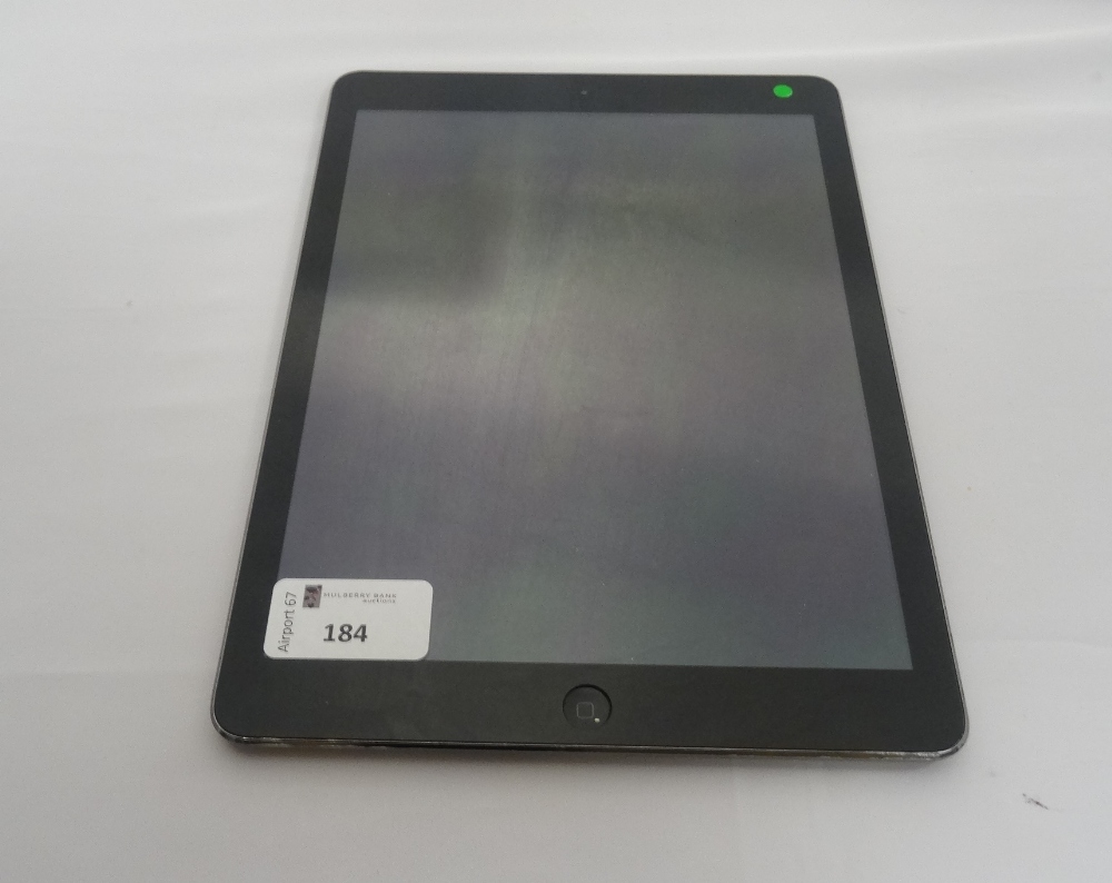 APPLE IPAD AIR WIFI - MODEL A1474 serial number: DMPM4A3NFK12. NOT i