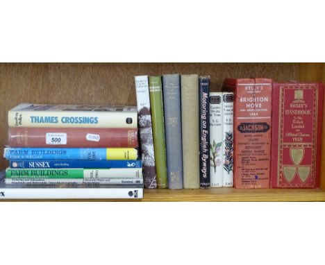 Vintage topographical books, etc.