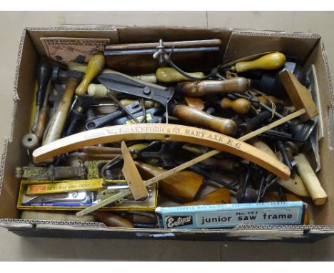 Coat hangers, shears and tools