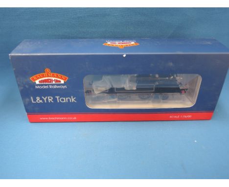 A Bachmann 00 gauge 2-4-2 tank engine, boxed 31-166