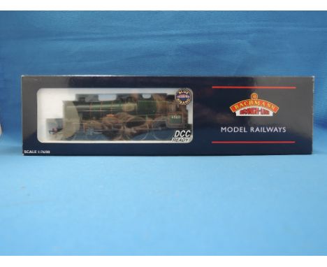 A Bachmann 00 gauge 4-6-0 loco and tender, Hong Kong, boxed 31-175