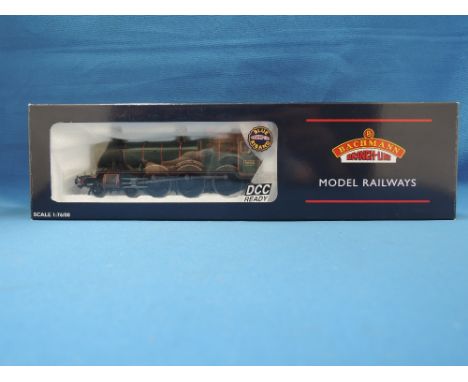 A Bachmann 00 gauge 4-6-0 loco and tender, Kinlet hall, boxed 32-003