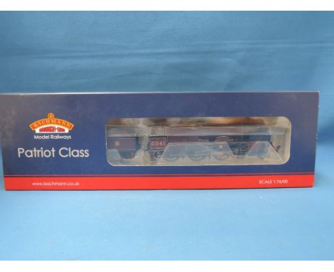 A Bachmann 00 gauge 4-6-0 loco and tender, Duke of Sutherland, boxed 31-212