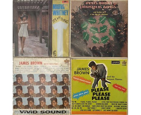 JAMES BROWN/RELATED - LP COLLECTION. Wicked instant collection of around 42 x LPs (including a few 12") featuring Mr Dynamite
