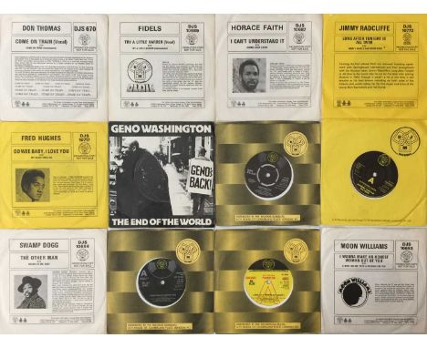 UK ORIGINAL DJM 7" DEMOS AND ISSUES PACK. A pack of x22 UK DJM demos and issues. Some of the Titles include Don Thomas - Come