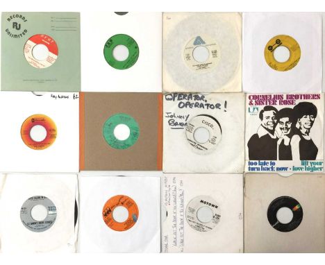 70S / 80S US &amp; OVERSEAS 7" SOUL SINGLES PACK. A pack of x23 soul singles including US and oversea's pressings. Some title