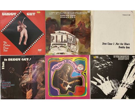 BUDDY GUY / ELMORE JAMES - LP PACK. A pack of 14 x LPs. Artists/ Titles include Buddy Guy - First Time I Met The Blues (PLP K