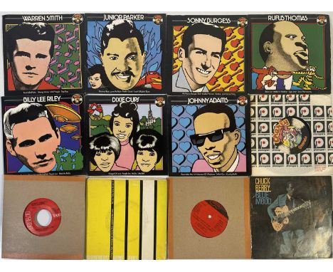 BLUES / R&amp;B - 7" EPs. A collection of approx 43 x 7"/ 7" EPs. Artists/ Titles include Howlin' Wolf inc Smokestack Lightni