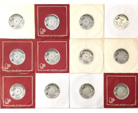 ORIGINAL UK BELL 7" RARITIES, DEMOS AND ISSUES PACK. A pack of x20 UK Bell 7" demos and issues including Lee Vanderbilt rarit