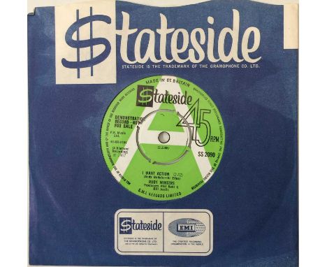 RUBY WINTERS - BETTER/ I WANT ACTION 7" (UK DEMO - STATESIDE - SS 2090). A sought-after original UK 7" demo pressing of Bette