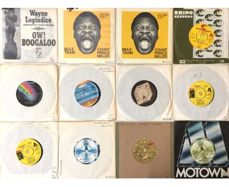 SOUL/ REGGAE - 7" COLLECTION (INC DEMOS). A fine selection of 49 soul &amp; reggae 7" singles, including some demo pressings.