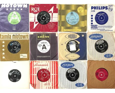 UK SOUL 7" PACK - INC: UK TAMLA DEMO AND FRENCH TEMPTATIONS 7". A pack of x16 mainly uk soul 7" singles. Titles include The M