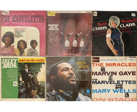 UK MOTOWN LP COLLECTION - a collection of 33 UK Motown LPs, including rarities. Collection to include: Chris Clark - Soul Sou