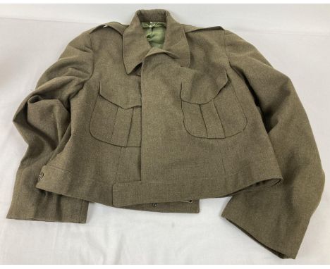 A vintage Army battledress style jacket. Size 48 R. 