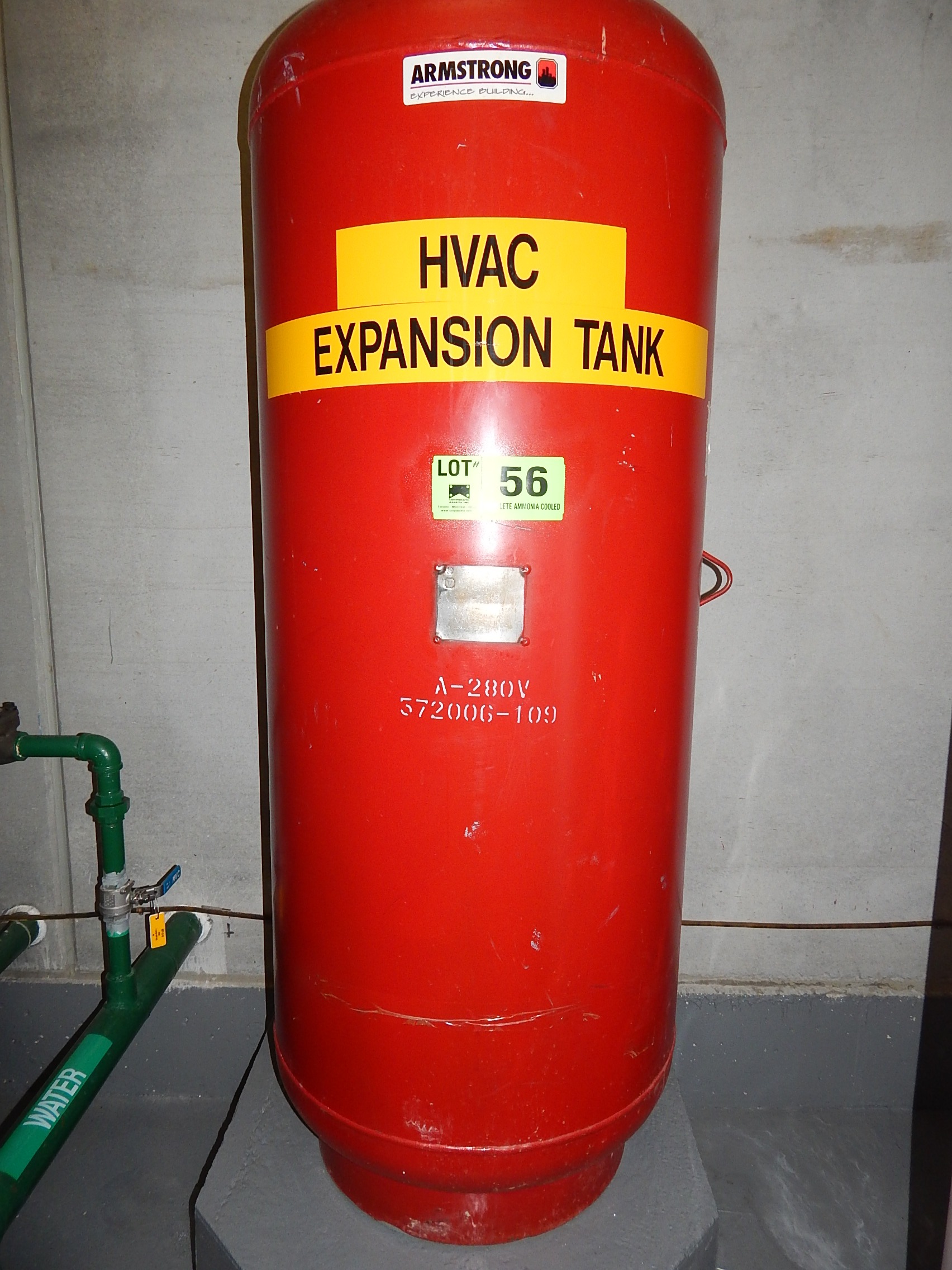 ARMSTRONG HVAC EXPANSION TANK S/NN/A (CI)