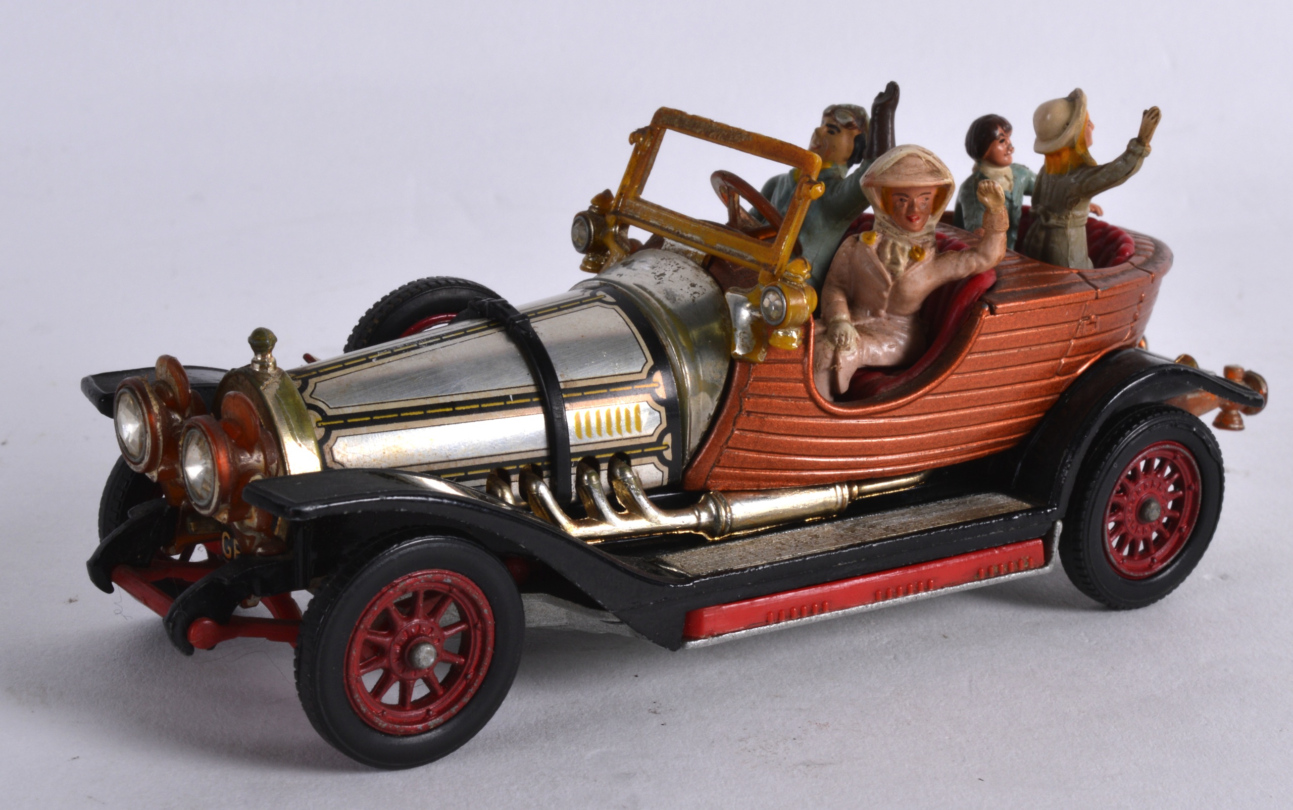 A VINTAGE CHITTY CHITTY BANG BANG TOY CAR. 5Ins long.