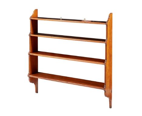 of large size, with four graduated shelves111cm wide, 119cm high; shelf depth