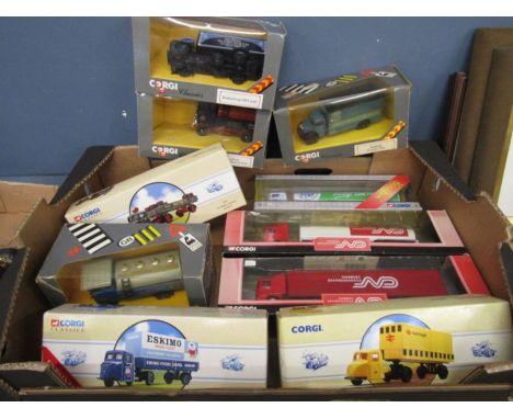10 Boxed Corgi vehicles