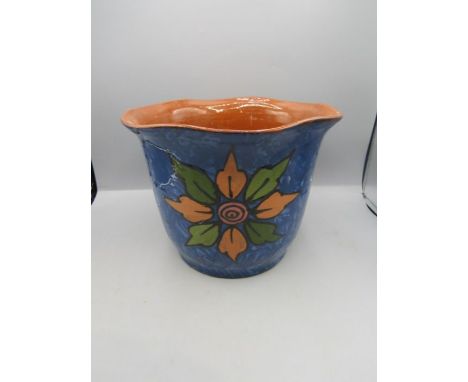 Royal Torquay pottery planter 19cmH 24cmDia