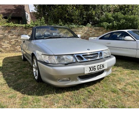 2000 Saab Viggen Convertible Make: Model: Year: 2000 Colour: Metallic Silver Grey Mileage: 105,500 MILES; Registration: X16GE