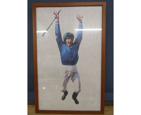 Signed Frankie Dettori print