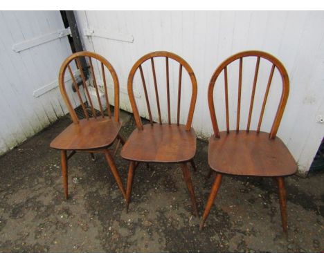 3 Ercol style chairs&nbsp;