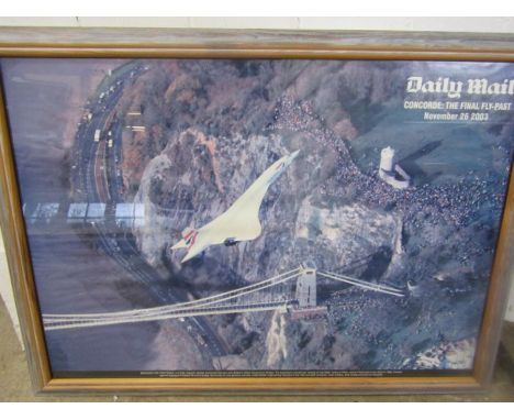 Concorde final fly pass Daily Mail print