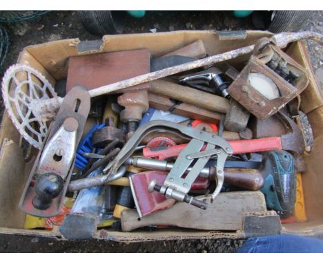 A box various tools