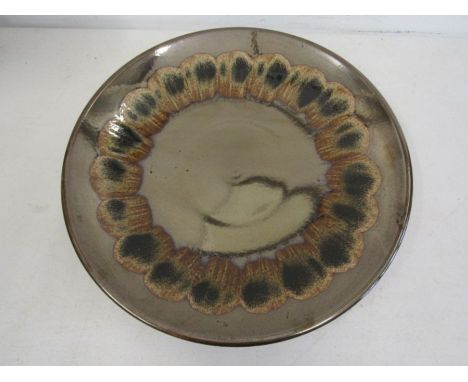 Poole Pottery Delphis charger 40cmgood condition