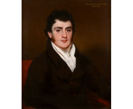 GEORGE CHINNERY (1774-1852) PORTRAIT OF THE HON. JOHN EDMUND ELLIOT ((1788-1862) With inscription upper right The Honble John