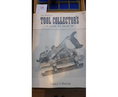Vol. "Fine woodworking on planes and chisels" and another "The Antique tool collectors guide to value"VALUABLE SELECTION OF B