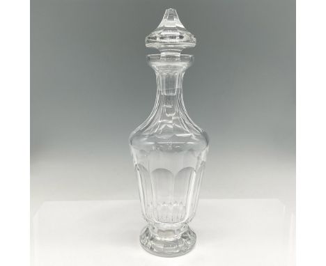 Elegant long neck extending to cut paneled basin. Waterford mark. Issued: 21st centuryDimensions: 13"H x 4.5" dia.Manufacture