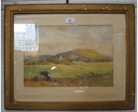 William R. Hoylesvillage landscapewatercoloursigned and dated 194626 x 37 cmanother by the same artist and various other wate