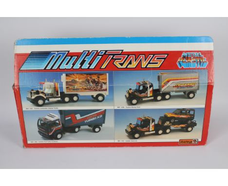 Obertoys - A boxed vintage 1980s pressed steel and plastic Arizona Truck # 1025. This truck is 56 cm long and appears unused 