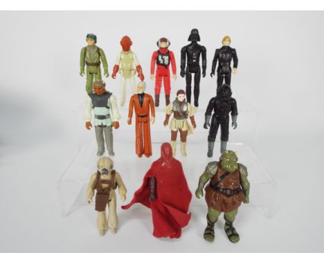 Star Wars, Kenner, Hasbro, LFL, CPG, GMFGI - A corp of 12 loose vintage Star Wars figures. Lot includes Darth Vader (GMFGI, 1