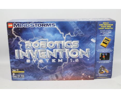 LEGO - A Lego Mindstorms Robotics Invention System 1.5 set No. 9747. Within the original box, instructions and CD. Contents u