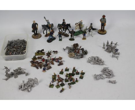 Wargaming - Britains - Del Prado - Others - A large loose collection of mainly 20mm and 25mm wargaming white metal and plasti