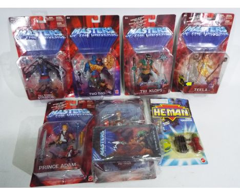 Masters of the Universe - HeMan - Mattel. A selection of Six Boxed, 2002 MOTU figures appearing in Mint condition and a He-Ma