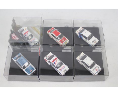 Trofeu - Vitesse - 6 x 1:43 scale Ford Escort rally models including limited edition 1977 Lombard RAC version number 158 of o