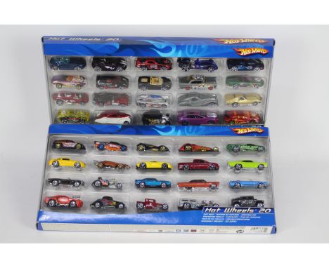 Hot Wheels - 2 x unopened Hot Wheels 20 gift packs from 2006. # 439311. The cars all appear Mint and include 57 Chevy, Honda 