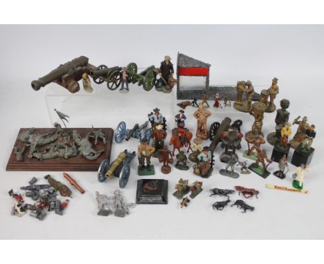 Dinky Toys - Lone Star - Others - A mixed collection of diecast, plastic and white metal figures and accessories in various s