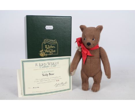 R. John Wright Collectors Club "Teddy Bear" - An exclusive offering of the R. John Wright Collectors Club produced April 1998