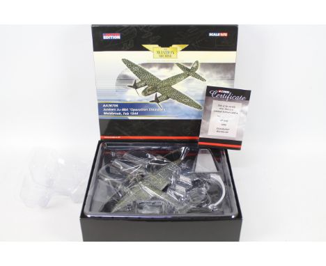 Corgi Aviation Archive - A boxed Corgi Aviation Archive Limited Edition 1:72 scale AA36706 diecast Junkers Ju88A 'operation S