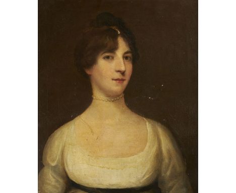 English School (Circa 1820)   Portrait of Anna Eleonora Morland, wife of Sir John Smith, Bart. (1744-1807)   Oil on canvas   
