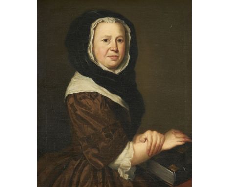 Circle of George Beare (British - d. 1749)   Portrait of Mary Morland Matson (née Atkinson), wife of William Matson   Oil on 