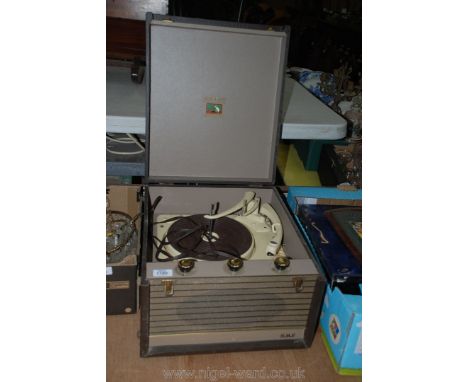 An HMV Garrard RC120 mark 2 cased Gramophone