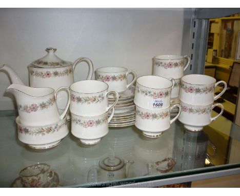A Paragon 'Belinda' tea service including teapot, etc.