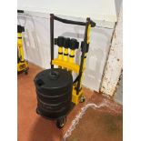 (2) Banner Stakes Carts with (6) Posts and (9) Bases - Rigging Fee: $75