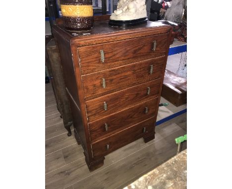 VINTAGE 5 DRAWER CHEST WITH 4 DRAWER CHEST