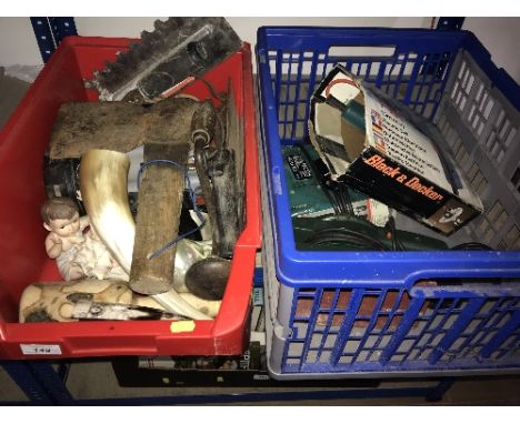 2 BOXES OF TOOLS
